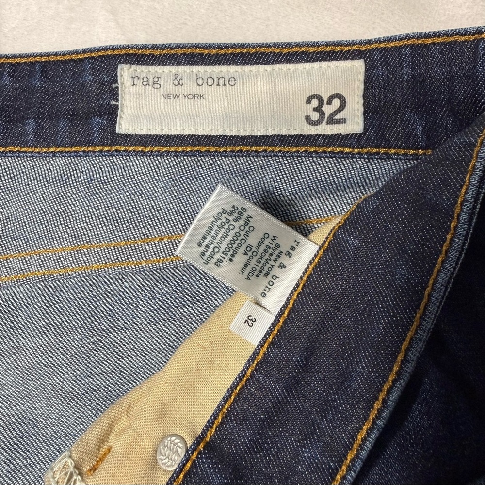 Rag & Bone Indigo Denim Jeans US size 14 - Picture 16 of 16